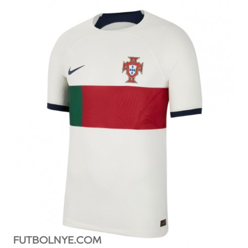 Camiseta Portugal Visitante Equipación Mundial 2022 manga corta
